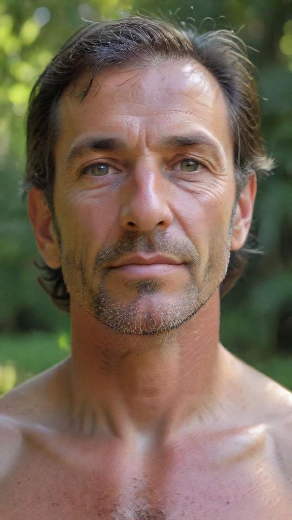 man american caucassian 55 years old